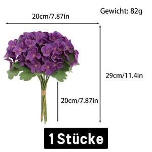 Fake Flowers Künstliche Orchideenblumen 12 Stück Orchideenblüten Gefälschte Orchideen für Tischdekoration Wohnkultur Büro Hochzeitsfeier Dekoration Lila 1706