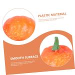 8 Sätze Künstlicher Kürbis Mini-kürbis-Requisiten Halloween-Kranz Halloween Kürbis Halloween Pumpkin Nachgeahmte Kürbisstütze Naturgetreues Kürbisdekor Plastik Yellow 10 St