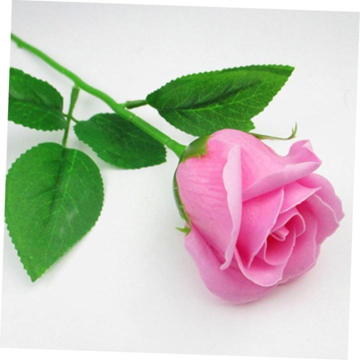 120 STK Rosenstiel Blumen Machen simulierte Blumenstiele Kunstblätter künstliche blüten Artificial künstliche Rosen bastelt Blumendraht Material für künstliche Blumen Draht.