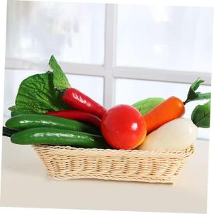 4 Sätze Simulation Gurken Modell Künstliche Gurken Requisiten Für Die Food-Fotografie Falsche Gurke Gefälschte Gurkendekorationen Entzückendes Gurkenmodell Green Schaum 6 Stü