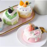 Fake Kuchen künstliche Kuchen 6 Stücke Simulation Kuchen Schöne Kuchen Lebensmittel Modelle Lebensechte Gefälschte Kuchen Hause Dekore Realistisches Essen