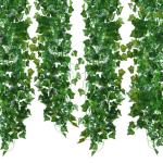 7 kunstmatige plantenhangers klimop lengte 210 cm klimop klimop klimop lichten geschikt voor binnen en buiten, bruiloftsdecoratie