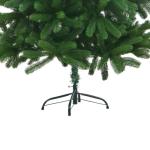 Künstlicher Weihnachtsbaum mit Beleuchtung & Kugeln mit LED Beleuchtung 150 cm Grün