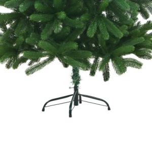 Künstlicher Weihnachtsbaum mit Beleuchtung & Kugeln mit LED Beleuchtung 150 cm Grün