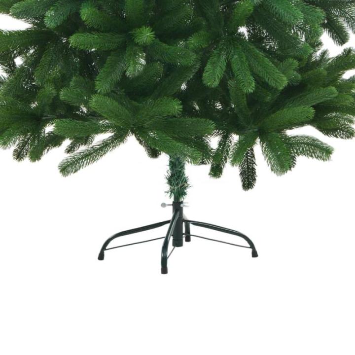 Künstlicher Weihnachtsbaum mit Beleuchtung & Kugeln mit LED Beleuchtung 150 cm Grün
