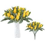 Kunstbloemen als echte tulpen, kunstbloemen, 21 stuks, realistische tulpen, kunstbloemen, kunstbloemen 1804