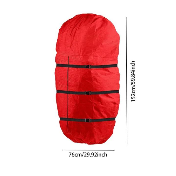 Weihnachtsbaum Aufbewahrungstasche für Stehende Bäume Ohne Ständer, Rot 76 Cmx152 cm