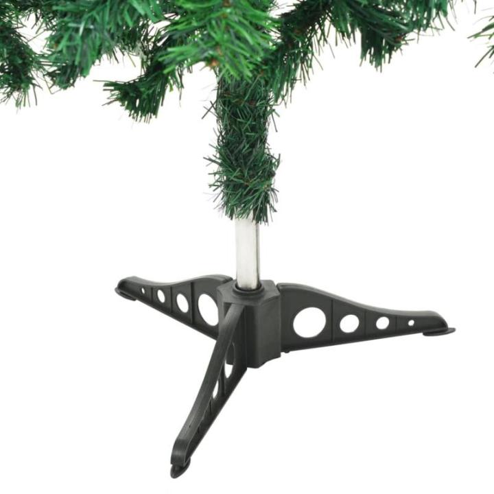 Künstlicher Weihnachtsbaum Beleuchtung Kunstbaum Weihnachten Christbaum Tannenbaum Künstlicher Weihnachtsbaum mit Ständer für Weihnachten DekorationKugeln 210cm 910 Zweige