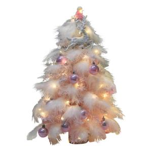 Limtula Festival Weihnachtsbaum Mit Federn Zarter Gefiederter Weihnachtsbaumschmuck Mit Kugel Für Die Dekoration Von Bücherregalen