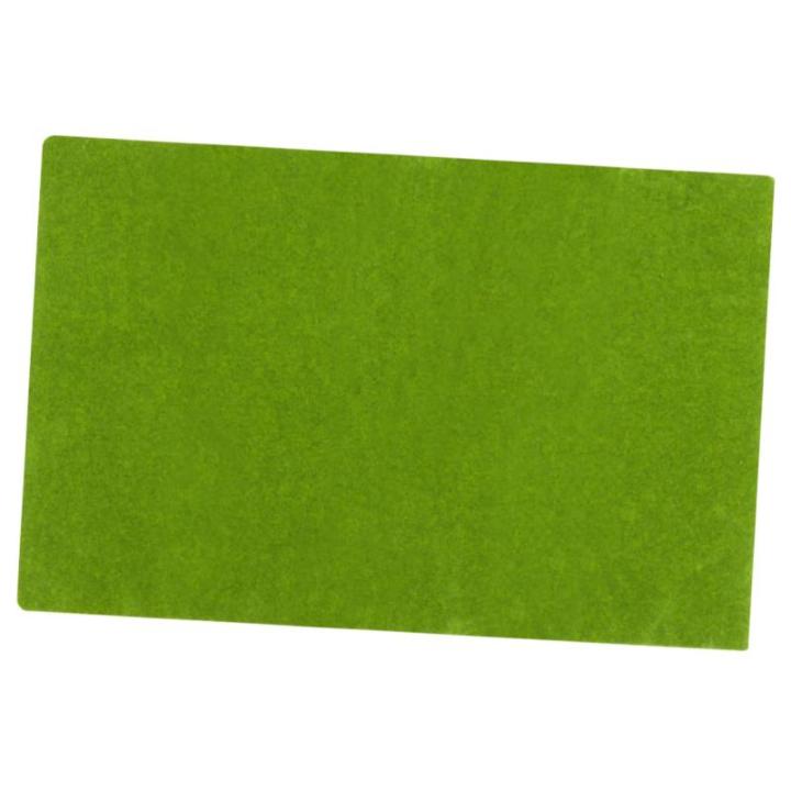 2 stuks modelgraspapier nep olielamp, glaskamin, trein gras modellen, gazonmat, modelgrasmat, modelgrasmat, modelgraspapier, poppenhuis, speelgoedkamer, accessoires, beddengoed, ku