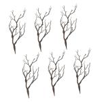 18 STK Halloween-Dekorationssimulationsanlage kunstpflanze Halloween Dekoration DIY Bastelzweige gefälschtes Zweigzubehör Links einmachgläser Vase füllende Zweige Halloween-Pfl