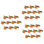 3 Sätze Gefälschte Fruchtmodelle Kunstobst Künstliche Früchte Obstkörbe Falsches Obst Schüssel Vasenfüller Früchte Nachahmung Von Orangen Schaum Künstliche Frucht PVC 10 S