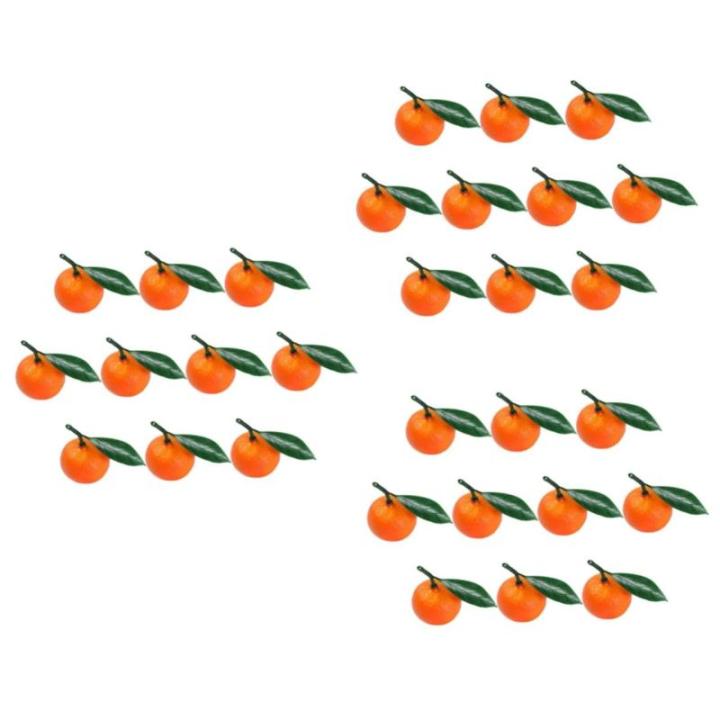 3 Sätze Gefälschte Fruchtmodelle Kunstobst Künstliche Früchte Obstkörbe Falsches Obst Schüssel Vasenfüller Früchte Nachahmung Von Orangen Schaum Künstliche Frucht PVC 10 S