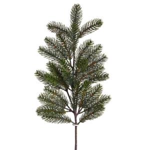 Kunstmatige dennentak/kersttak in spuitgietproces, gemaakt met 28 takjes (2 stuks)