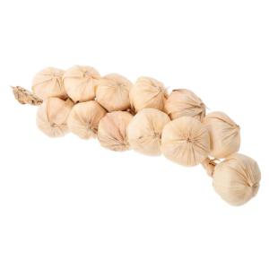 Saiten Simulierte Knoblauchspieße Künstliches Gemüse Gefälschter Knoblauch Bauernhof-gemüsemodelle Dekorativer Knoblauchzopf Simulierte Fotostütze Knoblauchornament Weiß Sch
