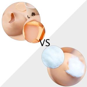 Borstprothesen Silicone Filled B Cup Realistische snit Realistische Kunstborsten Gevuld met siliconen voor Crossdressers en Mastectomie Borst Enhancer 1 Aziatisch Geel