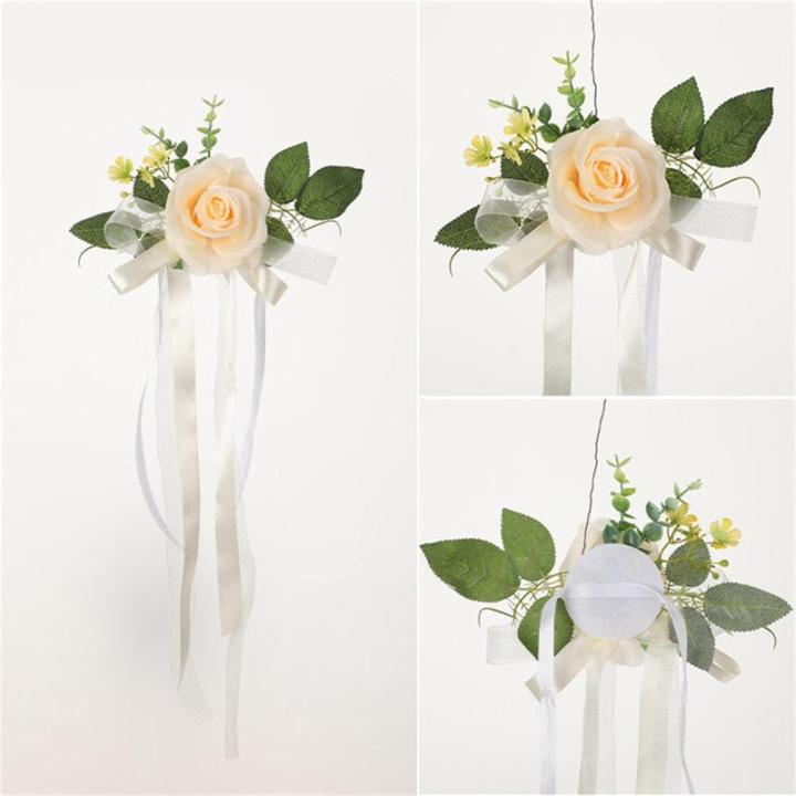 Künstliche Stuhllehne, Blumenarrangement, mehrfarbig, für den Außenbereich, Hochzeit, Stuhl, Dekoration, Hochzeitsdekoration
