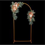 2 Stück Künstliche Hochzeitsblumendekorationen Hängende Blumenarrangements Hochzeitszeremonie Empfangsdekoration Freien