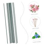 4 Sätze Blütenstiel Gefälschter Blumenstiel Dekorative Blumen Blumenstab Selber Machen Blumenstab Für Party Drähte Blumenstiele Handwerkliche Zweige Plastik Green 11 Stück * 