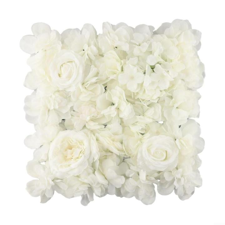 Stilvolle künstliche Blumen-Wandpaneel für Hochzeiten, Partys und Heimdekor-Design (1#)