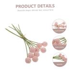 1Stk Simulierte Kugelchrysantheme künstlich lebendiges Gänseblümchen-Bouquet-Dekor künsliche Blumen Artificial Blumenstraußdekoration Blumenarrangement Strauß Plastik Rosa