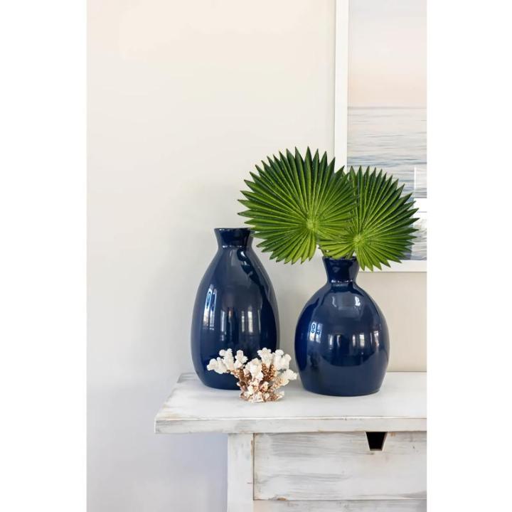 Set van 2 kunstpalmbladeren kunstplant palm PU kunstbladeren met buigzame stee decoratie kunstplant voor huis tuin feest kantoor decoratie bloemenversiering