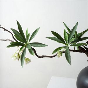 Künstlicher Bonsai-Baum Chinesische künstliche Pflanze, Simulation, Bonsai-Pflanze, Zen-Grün, Blumenarrangement, künstliche Pflanzen mit Vase for den Innen- und Außenbereich, 
