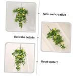 2St Simulation Zitronenrattan Ramo de Flores Artificiales künstliche Pflanzen Künstliche Zitronenpflanze Dekorative Zitronenpflanze Baum-Zitronenzweig-Ornamente Zitronenpflücker