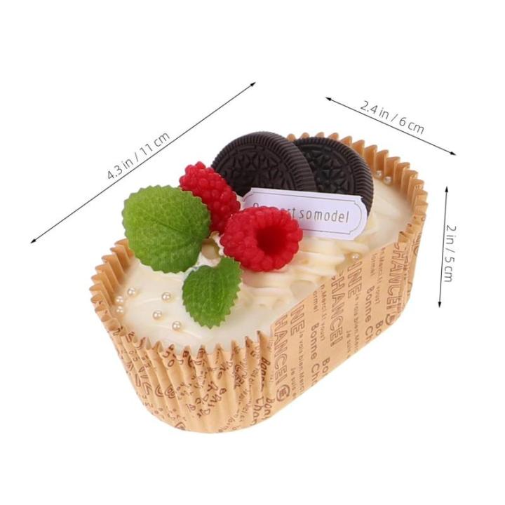 Fake Kuchen künstliche Kuchen 12 Stücke Simulierte Brot Modell Dessert Gefälschte Cupcake Modell Simulation Cupcake Display Requisiten Realistisches Essen