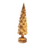 Beleuchteter Tisch-Weihnachtsbaum, Weihnachtsschmuck, Nachtlicht, Nachtlampe für Kaminsims, Schlafzimmer, Fenster, Regal, Wohnzimmer, L Gold