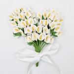 144 Klein boeket nep calla wit nep bloem bloemen gunst vak decoratie Tafel verstrooit geschenk bruiloft verjaardag doop Kerstmis