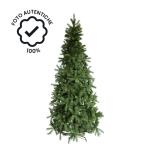 Weihnachtsbaum Slim aus realistischem PVC, ideal für kleine Räume, von höchster Qualität, 714 dichte Zweige und Stabiler Boden, Elegantes Design für Klassische Weihnachtsdekor