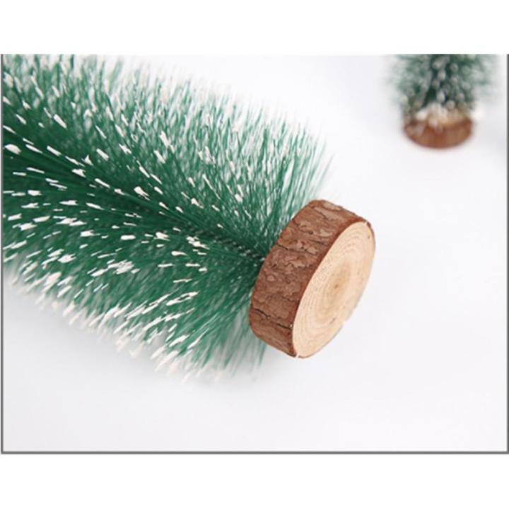 Weihnachtsbaum Christbaum Weihnachtsbaumdekoration, Kleiner Flaschenbürstenbaum, Desktop-Weihnachtsbaum Künstlicher Weihnachtsbaum(25cm)