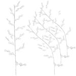 8 Stück Acryl Künstliche Blumenhandwerk Perlen Acryl Zweig Blütenknospen Zweig Hochzeit Party Heimdekoration Künstliche Ranke