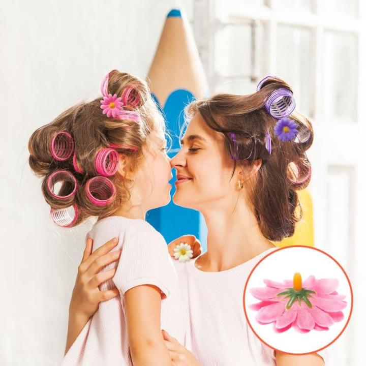 100 stuks 4 cm kunstmadeliefjes, bloemkoppen, mini-madeliefjes, , meerkleurig, madeliefjes, mini-bloemen voor bruiloften en feestdecoraties