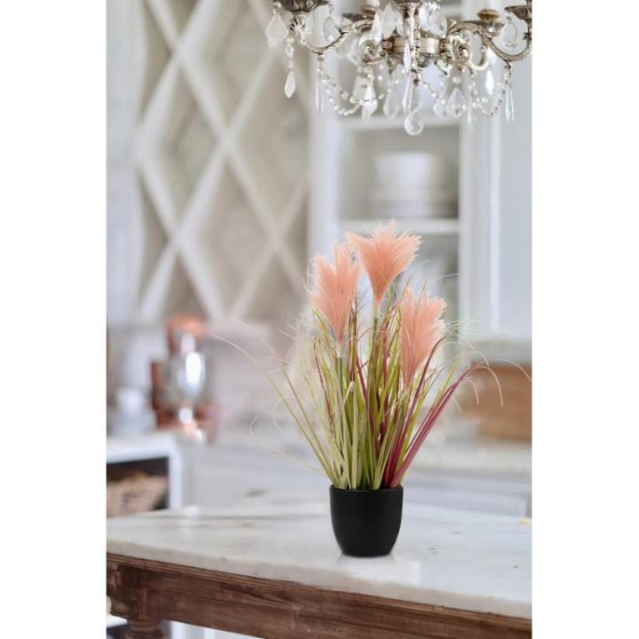 Kunstgras, kunstplant, gras, hoog in pot, grasarrangement, , solitair gras, siergras, decoratieve plant, kunstgras, tafeldecoratie, roze