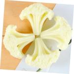 3 Stück Blumenkohl Modell Brokkoli Modelle Simulierte Brokkoli Modell Lebensechte Brokkoli Gefälschter Gemüse Brokkoli Künstliches Gemüse Broccolini