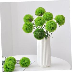 2St Buchsbaum Kugel Künstliche Topiary-Kugelpflanze grüne Topiary-Kugeln Grüne Kugeln kunstpflanze kunstplflanze zimmerpflanzen Pflanzen dekor grünes Dekor Weich-PVC Light Gree