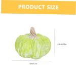 Pompoen 2 Stuks - Decoratie Halloween Props Levensechte Keramische Halloween Oogstdecoraties Tuin Ornament Plant Decoraties Thanksgiving - Desktop-Decor