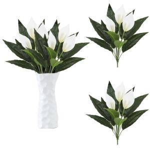 Kunstblüten Flower Kunstblumenstrauß Blumensträuße Blumen Blümchen Kunstblumen Dekoblumen Bouquet Blumenstrauß für Hochzeit Haus Tischdeko 1510