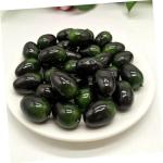 150 STK Olivenimitat Olivenornament Olive Dekorationen Künstliche Früchte Falsches Obst Obstdekor Modell Mit Gefälschten Früchten Dekoration Mit Künstlichen Früchten Plastik