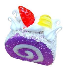 Fake Kuchen künstliche Kuchen Realistische Künstliche Simulation Kuchen Dessert Handwerk Fotografie Requisiten Gefälschte Schweizer Rolle Realistisches Essen(B)