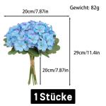 Fake Blumen Kunstblumen Künstliche Orchideen Kunstblume wie Echt Orchidee Dekoblumen Deko Kunstpflanze für Wohnzimmer Party Büro Badzimmer 1703