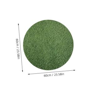 Kunstrasen Outdoor-Teppich Teppich Für Draußen Outdoor Teppich Esstischzubehör Gefälschter Grasteppich Tischset Tischdekoration Esstisch Matten Gefälschte Grasmatte Plastik Gr