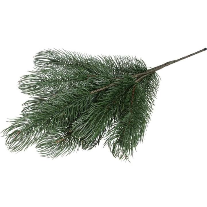 Kunstmatig dennennast/kersttak karpaten spuitgietwerk groot kleur: donkergroen