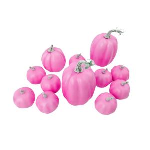 12 Stück Kürbis Halloween Deko Kürbisse Zierkürbisse Herbstdeko Herbstdekorationen Künstliche Kürbisse Für Herbst Thanksgiving Herbst Feiertagsparty Dekoration Halloween Dek