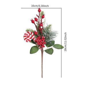 5X Weihnachtsbaum Zweige Künstliche Weihnachten Bäume Natürliche Dekoration Handgemachte Weihnachten Baum Füller Zweige für Bekannte