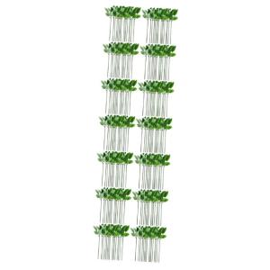 280 STK Rosenstiel künstliche blüten Artificial DIY Blumenarrangement grüne Rosen künstliche Rosenblätter hojas Material für künstliche Blumen bastelt Blumendraht Kunststoff
