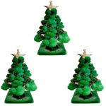 【UK Stock】 Mini kerstboom magie groeien, papieren boom DIY kristal kweekkit/ornamenten decoratie speelgoed nieuwigheid kerstcadeau jongens meisjes wetenschapskits en speelgoed 
