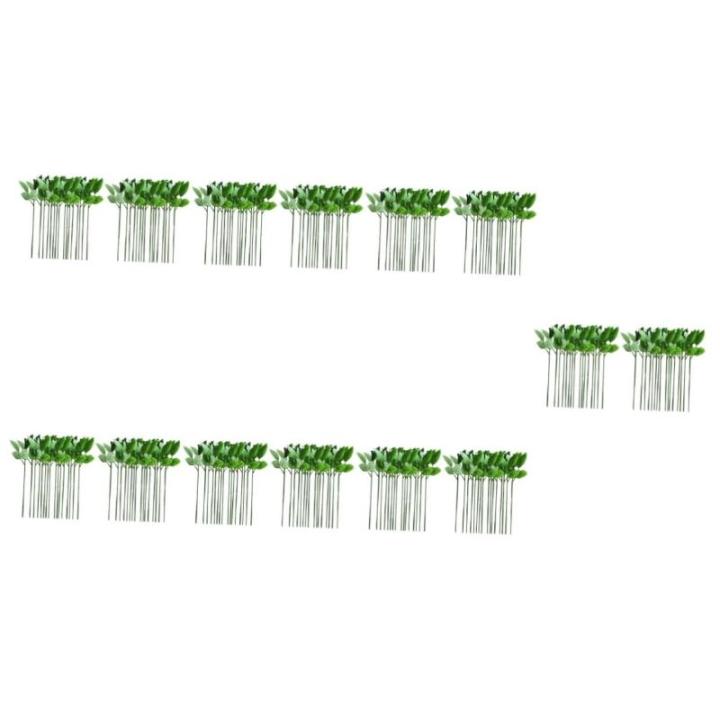 280 STK Rosenstiel künstliche blüten Artificial The Craft Material für künstliche Blumen künstlicher Blütenstiel künstliche Rosen DIY-Material grüner Blumenstieldraht Draht